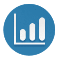 bar graph chart icon